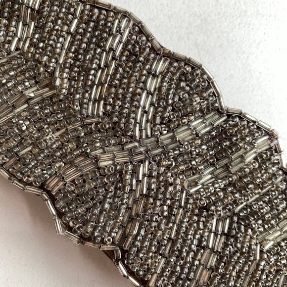 Anthropologie Leather and Beaded Belt main image 2